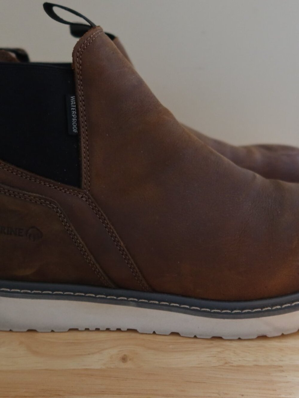 Wolverine Trade Wedge Waterproof Romeo Slip on Boots Size 12M (Runs big) - Picture 3 of 5